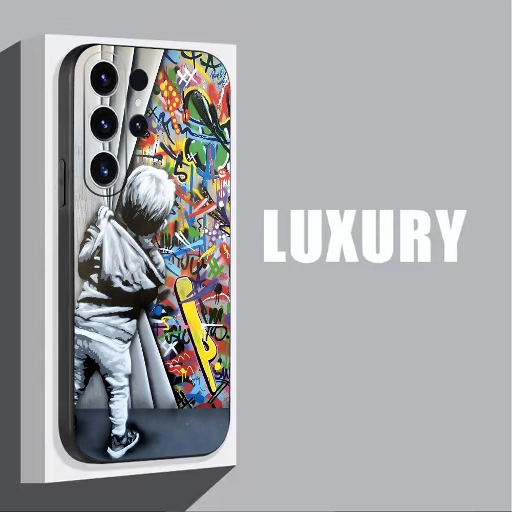 Banksy Graffiti Art  Phone Cas - Samsung Galaxy S24 评论和价格