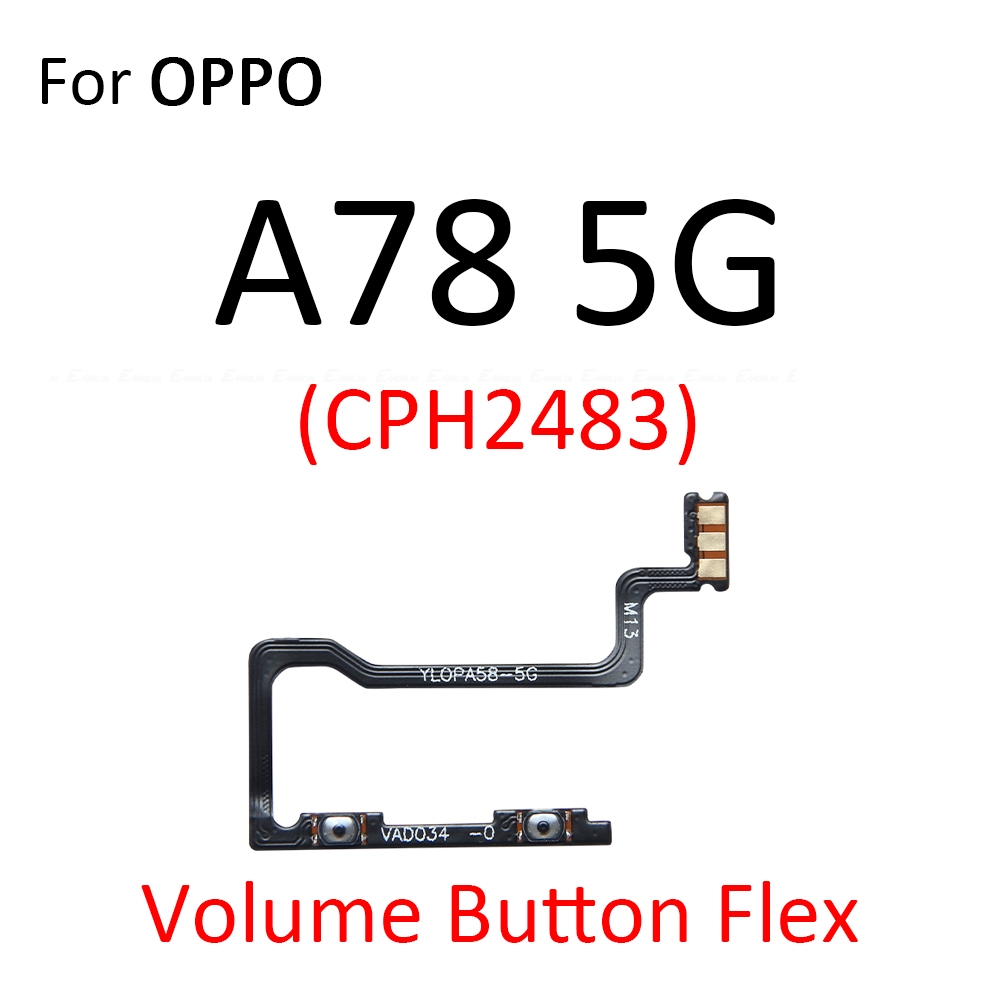 Mute Switch Power Key For OPPO - Oppo A78 评论和价格