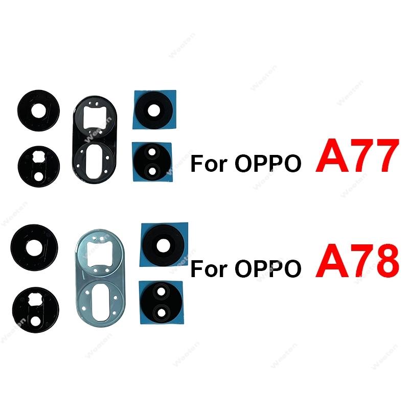 Main Back Camera Glass Lens Fr - Oppo A78 评论和价格
