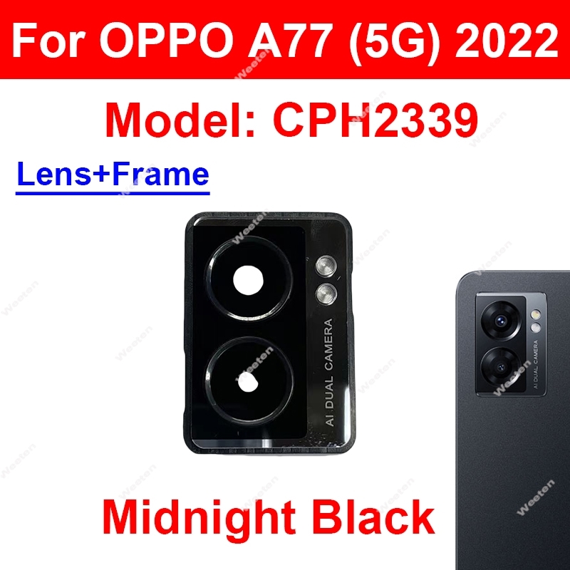 Main Back Camera Glass Lens Fr - Oppo A78 评论和价格