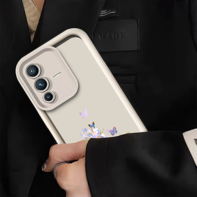 Fashion Flower Butterfly Print - Vivo X200 评论和价格