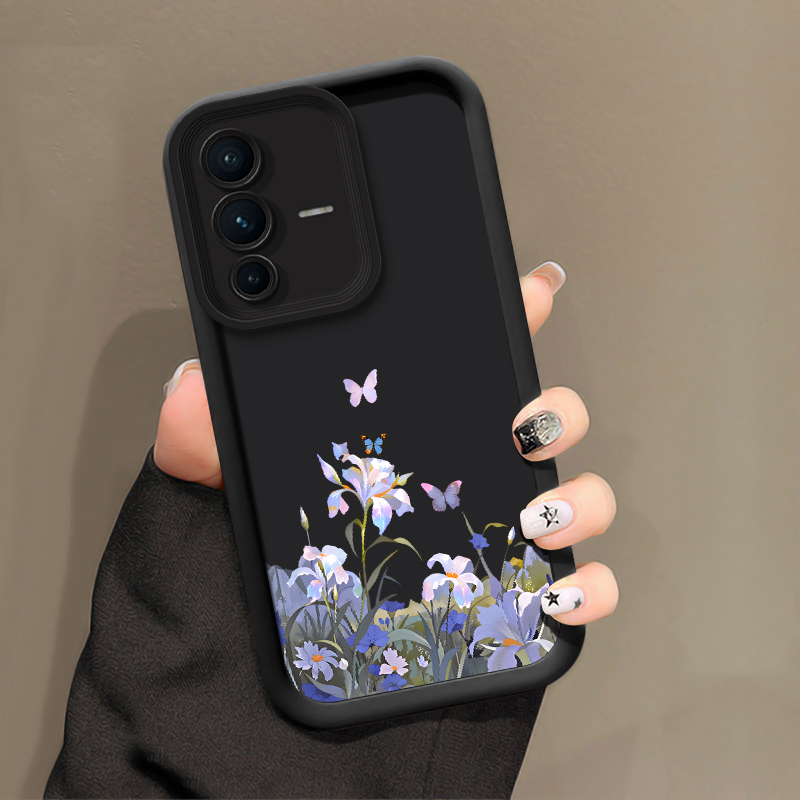 Fashion Flower Butterfly Print - Vivo X200 评论和价格