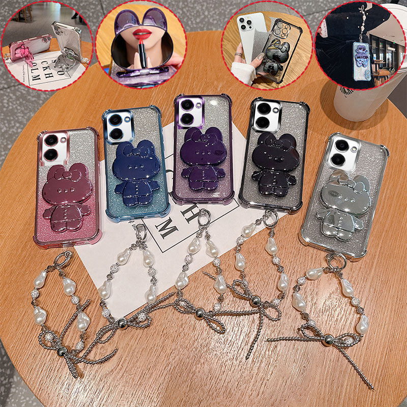 Fashion Cute 3D Bunny Mirror S - Vivo Y28 评论和价格