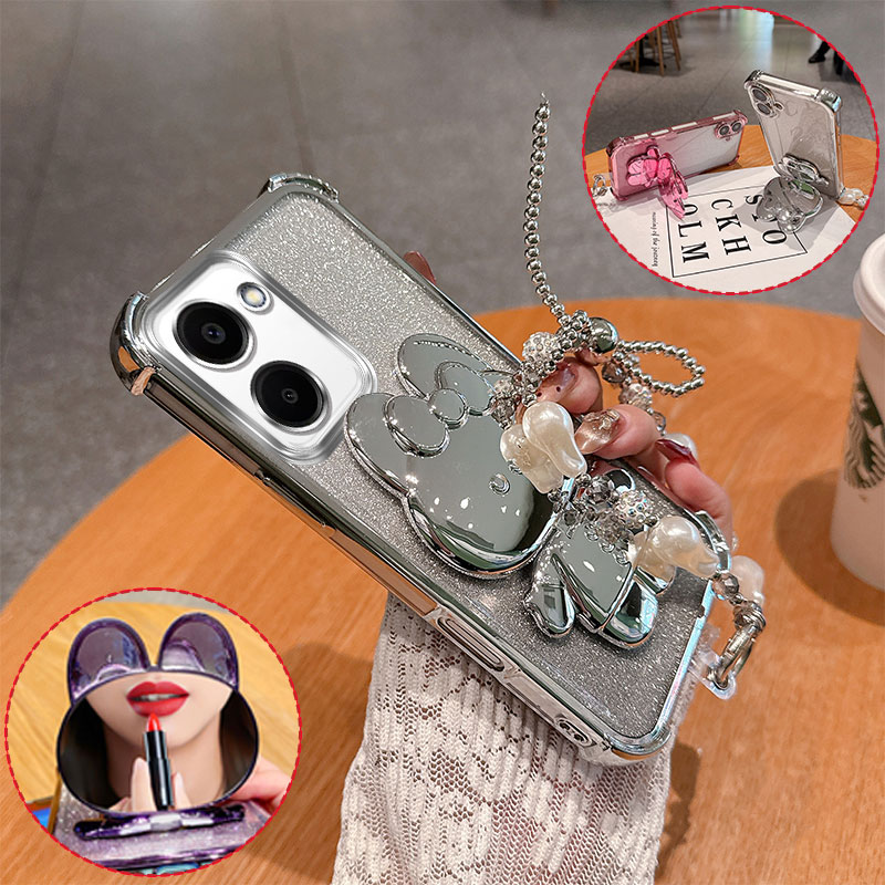 Fashion Cute 3D Bunny Mirror S - Vivo Y28 评论和价格