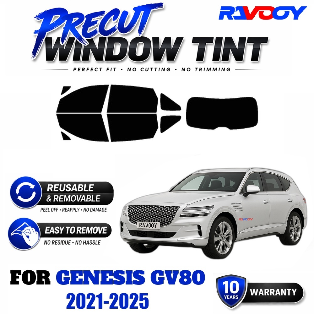 RAVOOY Precut Window Tint, Reu - Air Bubble Remover 评论和价格