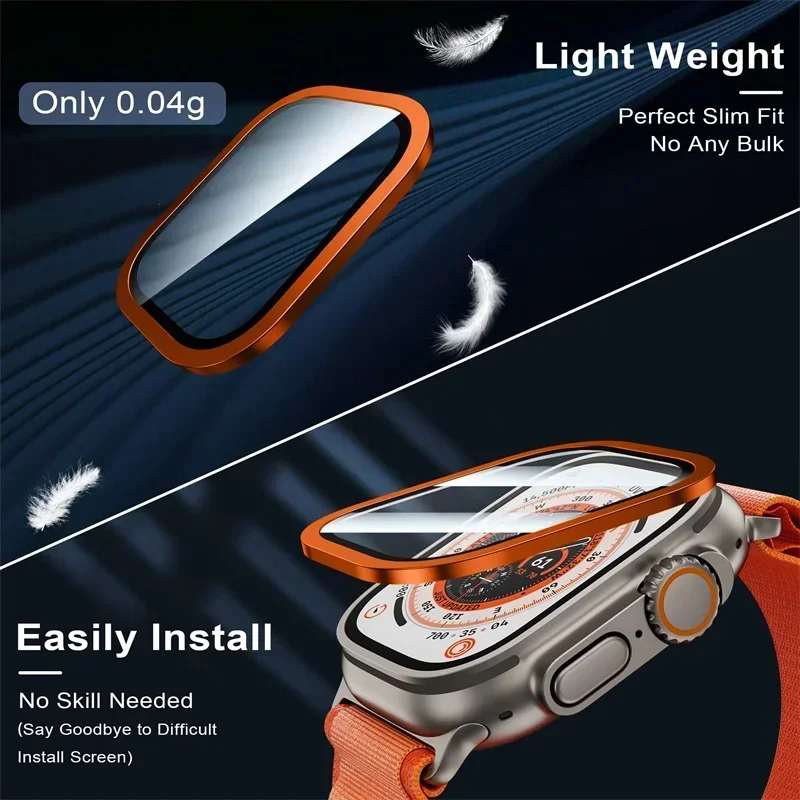 2PCS Tempered Glass for Apple  - Smartwatch Screen Film 评论和价格