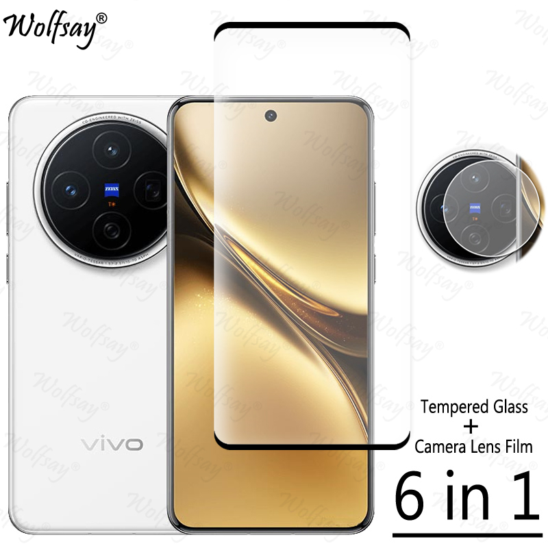 Full Cover Tempered Glass For  - Vivo X200 评论和价格