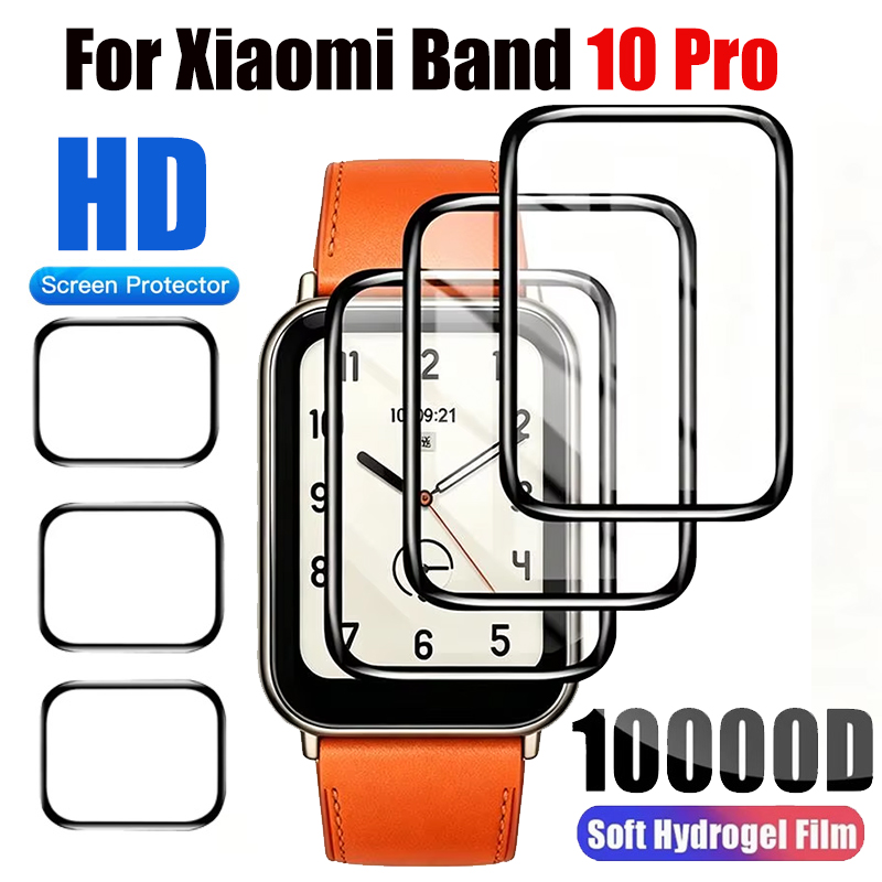 1-5PCS For Xiaomi Mi band 10 P - Smartwatch Screen Film 评论和价格