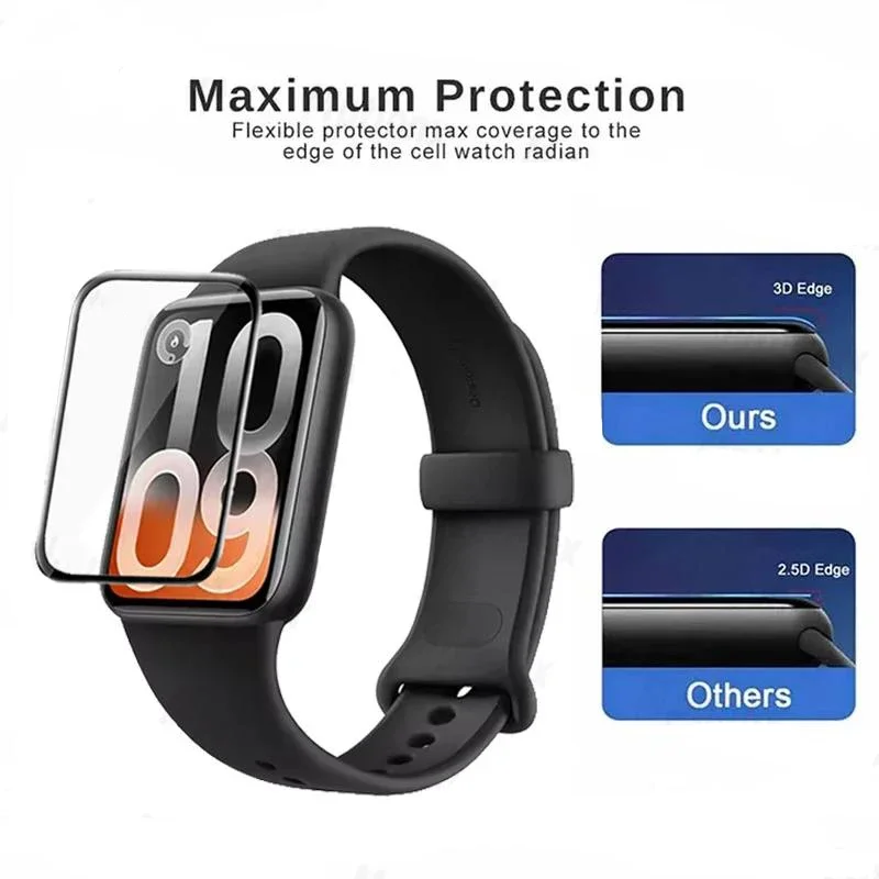 1-5PCS For Xiaomi Mi band 10 P - Smartwatch Screen Film 评论和价格
