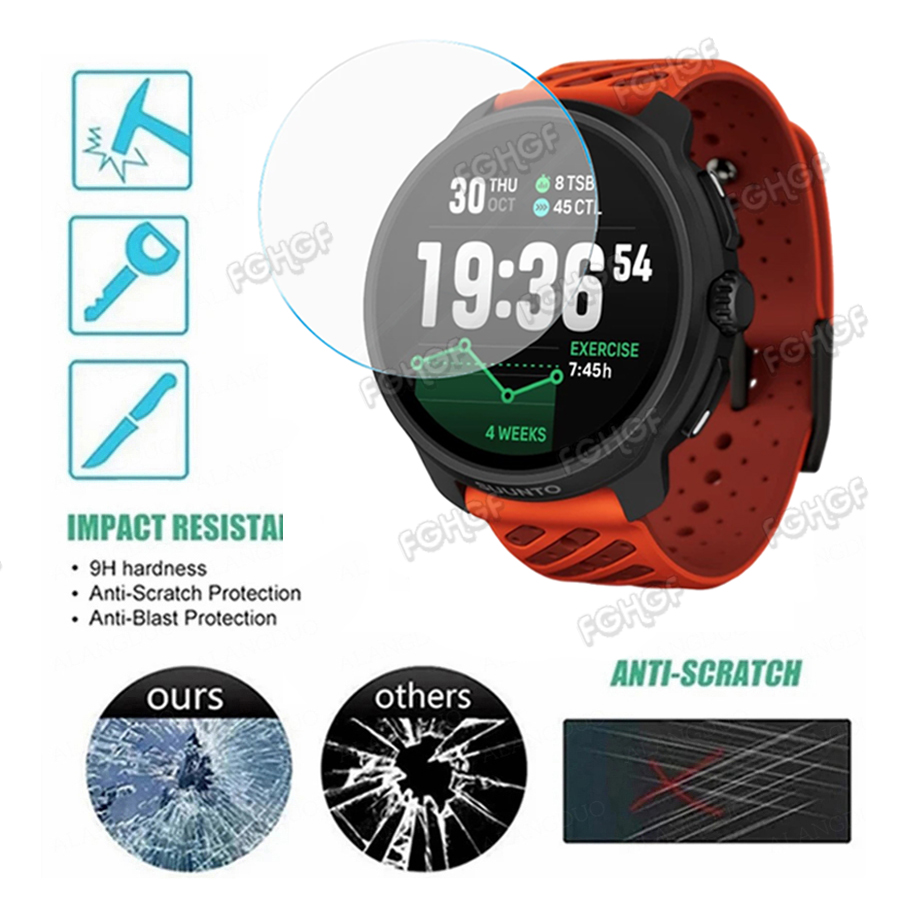Tempered Glass Protective Film - Smartwatch Screen Film 评论和价格