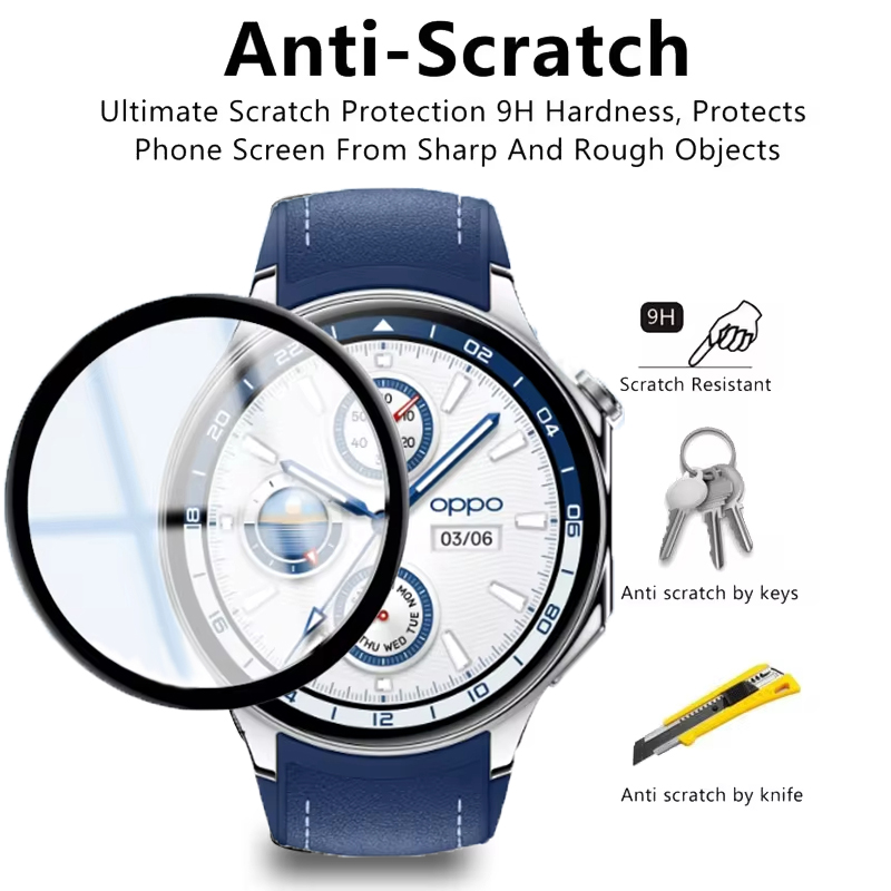 Screen Protector For OPPO Watc - Smartwatch Screen Film 评论和价格