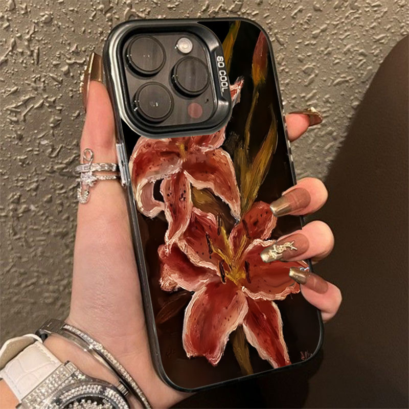 Oil Painting Lily Flower Retro - Xiaomi Poco X6 评论和价格