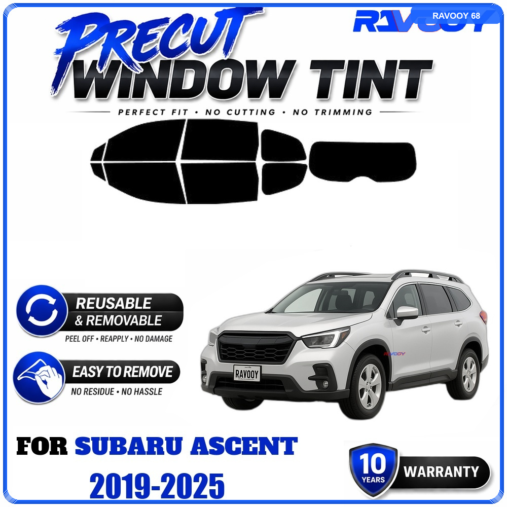 RAVOOY Precut Window Tint, Reu - Air Bubble Remover 评论和价格