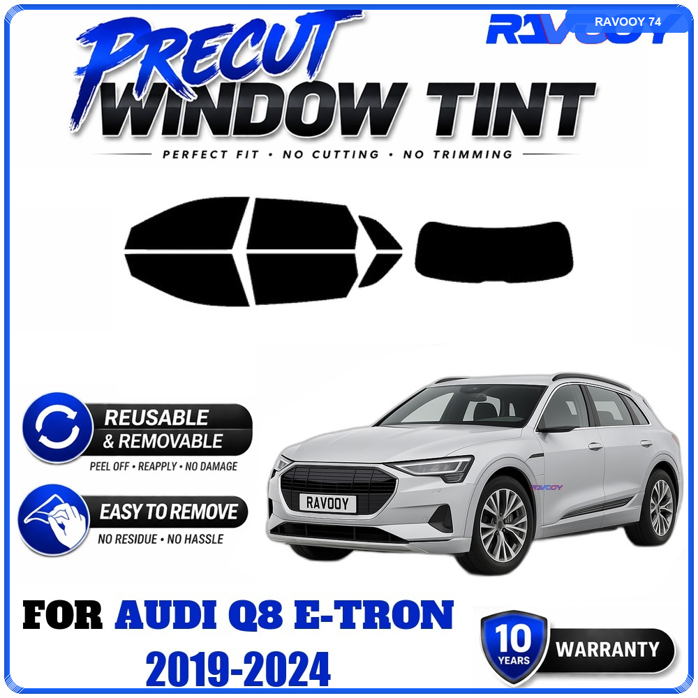 RAVOOY Precut Window Tint, Reu - Air Bubble Remover 评论和价格