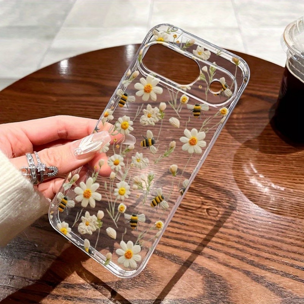 Cute Honeybee Flower Pattern S - Google Pixel 8A 评论和价格
