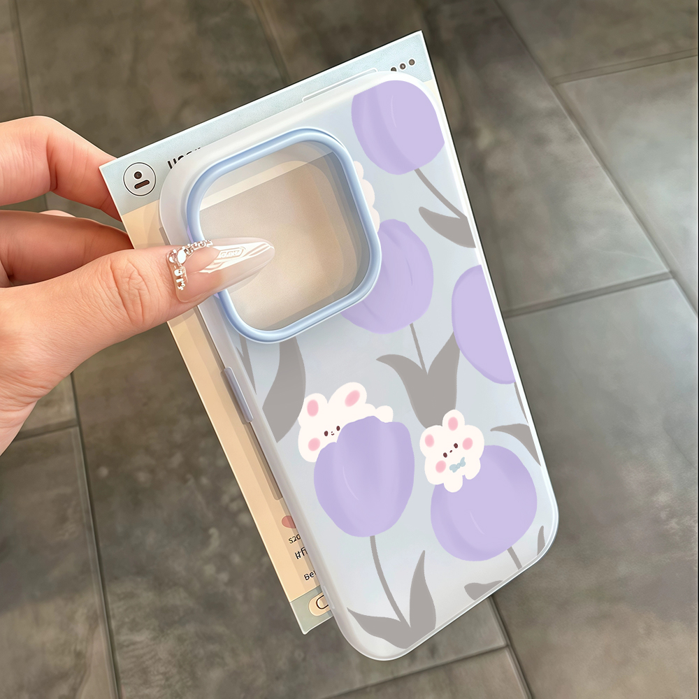 Soft Lavender Tulips Phone Cas - Xiaomi Redmi Note 14 评论和价格