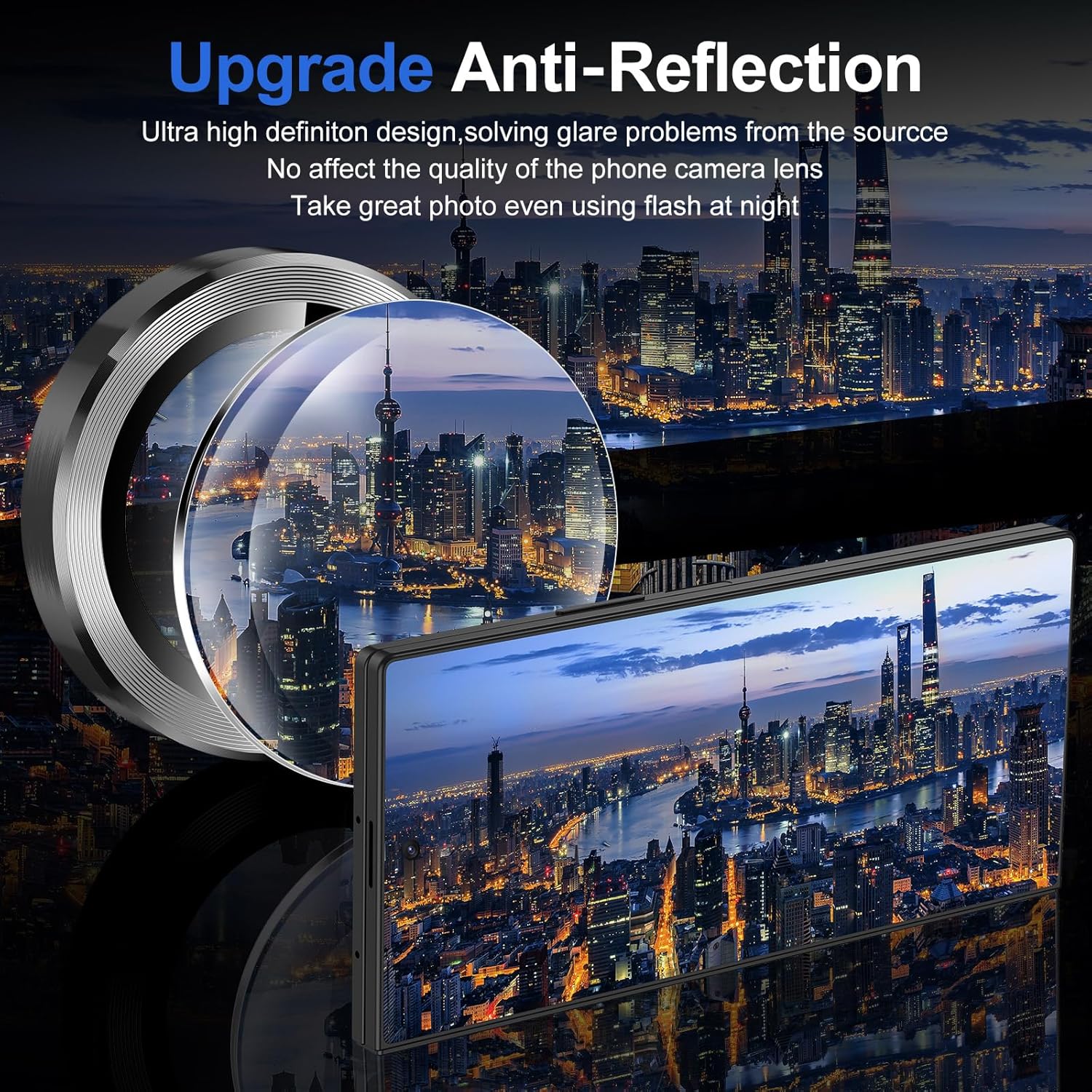 HD Color Metal Alloy Ring Temp - Tempered Glass Screen 9H 评论和价格