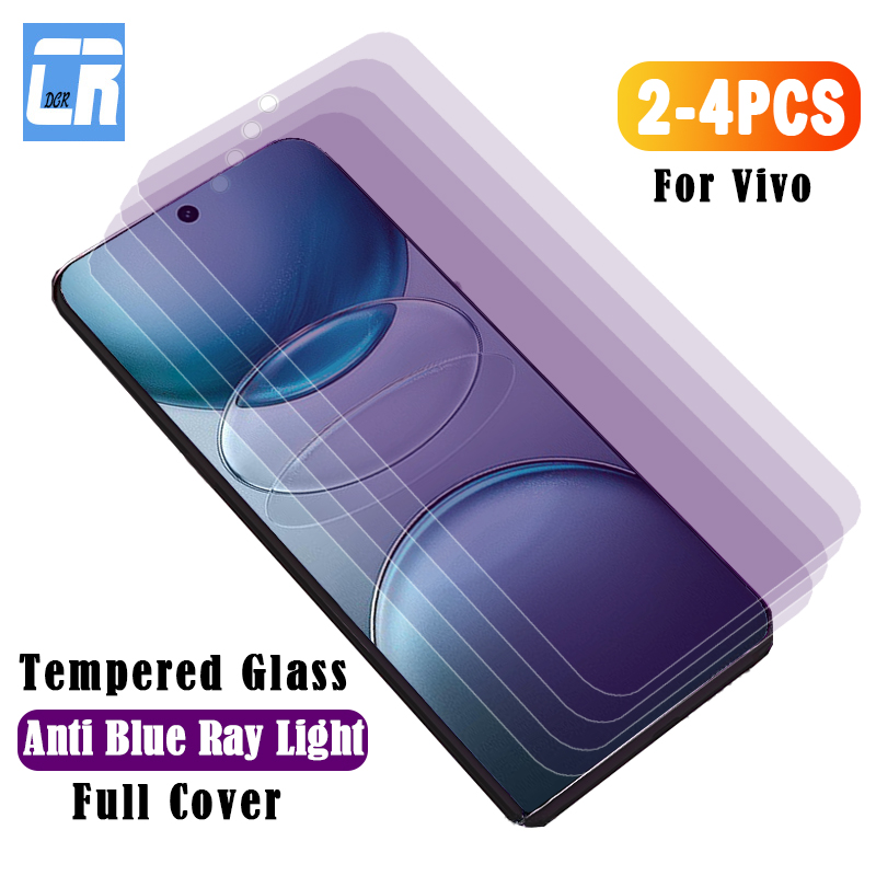 Anti Blue Light Tempered Glass - Vivo Y28 评论和价格